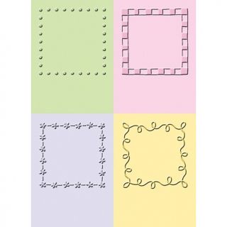 104 4612 provo craft cuttlebug embossing folder set decorative squares