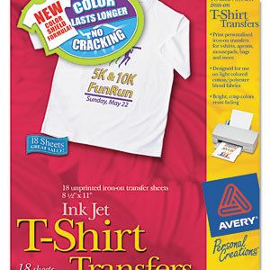 Custom Light Fabric 18 Transfers T Shirt Inkjet Iron On