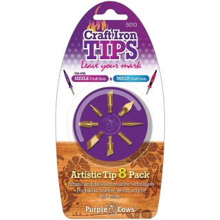 111 1504 purple cows purple cows craft iron tips 8 pack artistic