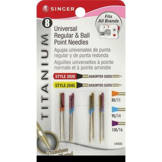 110 1462 singer universal regular and ball point needles rating be the