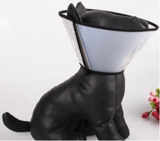 Elizabethan Dog Cat Pet Wound Healing Cone E Collar