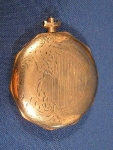  Elgin 15 Jewels Pocket Watch Fahys Montauk Case Gold Tone
