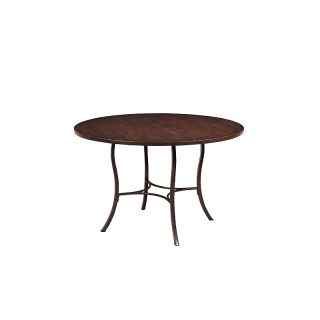 Hillsdale Furniture Cameron Wood, Metal Round Dining Table