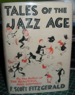 Scott Fitzgerald Tales of the Jazz Age 1922 HC DJ 1st with Benjamin