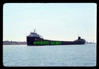 Original Slide Great Lakes Ship Ernest T Weir National Steel 1976
