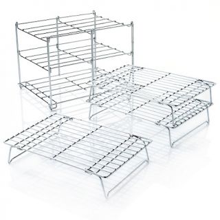 141 208 wolfgang puck 3 tier oven rack and 3 cooking racks rating 6 $