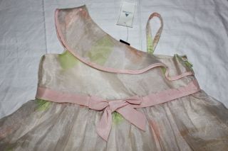 New 4 4T Baby Gap Asymmetrical Fancy Party Easter Photo Dress Floral