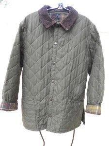 barbour classic eskdale quilted jacket sz m