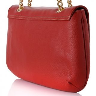 barr barr pebbled leather chain handle bag d 00010101000000~535508