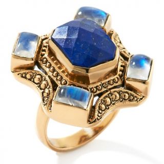 155 406 nicky butler lapis and moonstone bronze ring note customer
