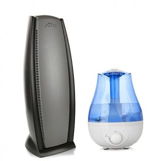 221 149 hunter air sanitizer cool mist humidifier combo set note