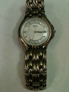 Mens ESQ stainless steel watch