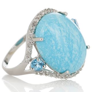 156 575 heritage gems by matthew foutz white cloud turquoise blue