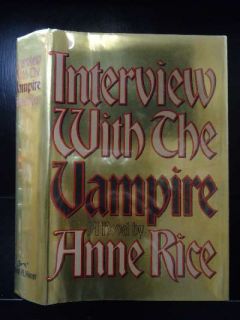 Interview with The Vampire Anne Rice Signed and Inscribed Association