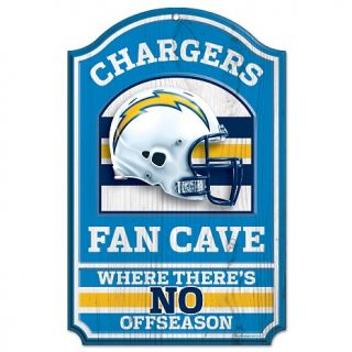 162 744 football fan nfl fan cave wood sign chargers note