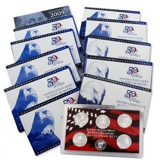 167 611 coin collector 1999 2009 s mint proof sets and 2008 silver