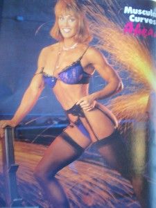  /Muscle & Fitness Sensuous magazine/SHARON BRUNEAU/Cory Everson 1995