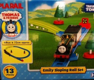 Tomy Plarail Trackmaster Emily Green Sloping Track Set