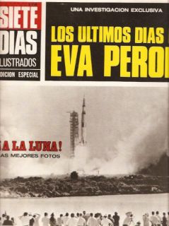 Eva Peron Evita Last Days Magazine Argentina 1969
