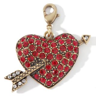 179 555 heidi daus heidi daus february heart design crystal charm note