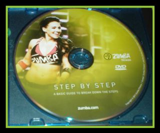 New Authentic Zumba Fitness Step by Step Exhilarate DVD ★