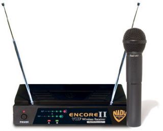 Nady Encore II HT D VHF Wireless Handheld Microphone Transmitter