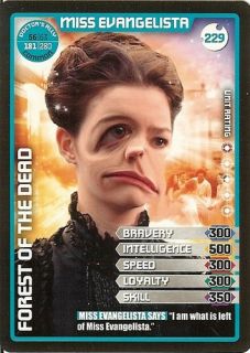 Dr Who Monster Invasion Set 2 Extreme Card 229 Miss Evangelista