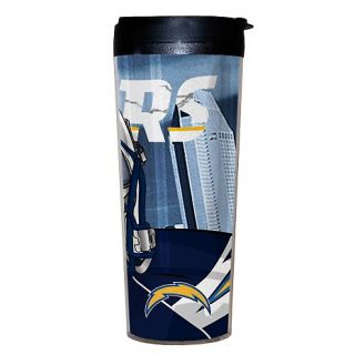 San Diego Chargers NFL Travel Mugs with Lids   Set of 2