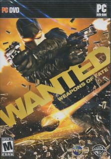WANTED WEAPONS OF FATE   Stealth Action Assassin Shooter PC Game   NEW