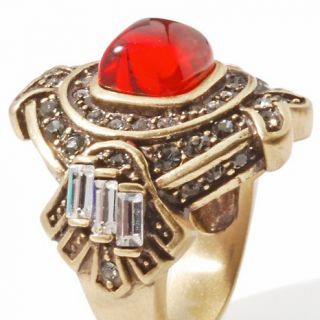 Heidi Daus Deco Delights Crystal Accented Ring