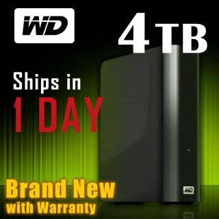 New WD 4TB My Book Essential USB 3 0 External Hard Drive 3 5