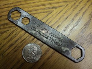 Vintage Everest Jennings Multi Wrench Tool 4 1 2