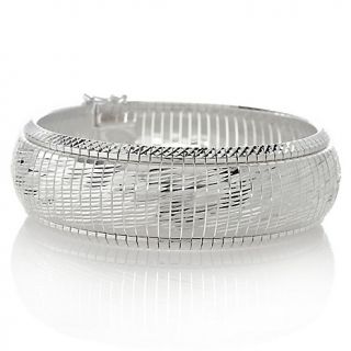202 357 diamond cut sterling silver cubetto bracelet rating 2 $ 159 90