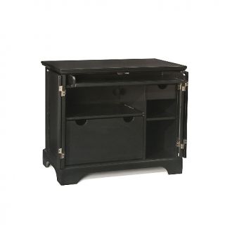 Home Styles Bedford Computer Cabinet   Ebony