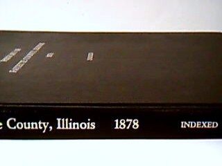1878 Genealogy History of Fayette County Illinois Book