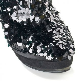 Vince Camuto Hariza Leather Bootie with Glitter