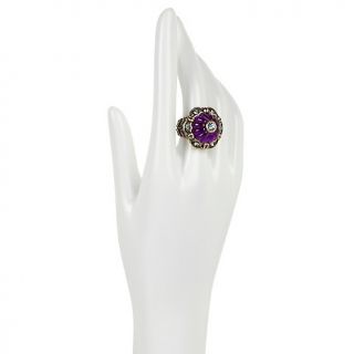 215 212 heidi daus this rocks crystal accented carved ring rating 3 $