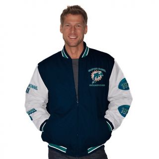 193 096 g iii nfl hall of fame commemorative jacket dolphins note