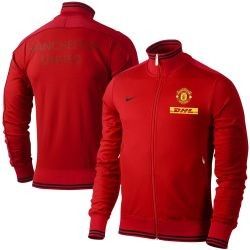 Nike Manchester United Lu Jacket 2012 2013 Soccer New Red