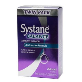 Bottles of Systane Balance Lubricant Eye Drops 10ml Each