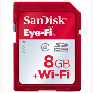 Sandisk Eye Fi 8GB Wireless SD Secure Digital Memory Card   Genuine UK