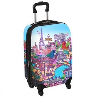 211 567 it luggage paris city print expandable 20 carry on rating 1 $