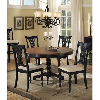 Hillsdale Furniture Embassy Dining Set with Wood Top