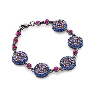 236 608 real collectibles by adrienne evil eye blue and purple crystal