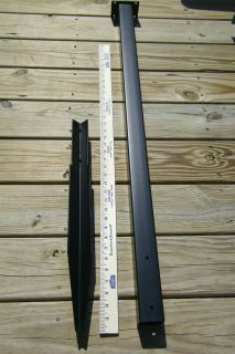 Steel Utility Pole with Steel Anchor Stake Metal Universal Post
