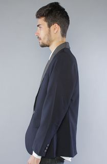 General Assembly The New Years Suit Blazer in Grey Navy  Karmaloop