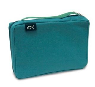 basic canvas bible cover teal extra large xl nwt