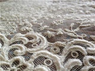  Vintage Princess Lace Table Runner 58 1 2 Long Almost 5 Feet