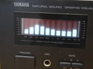 Natural Sound 10 Band Stereo Graphic Equalizer Model GE 60. Equalizer