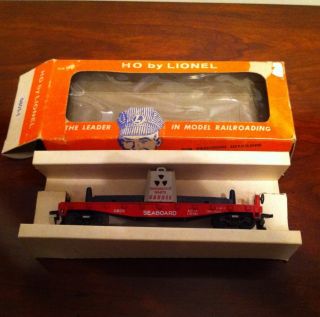 Lionel HO 0805 1 Radioactive waste car with light in ORIGINAL BOX and